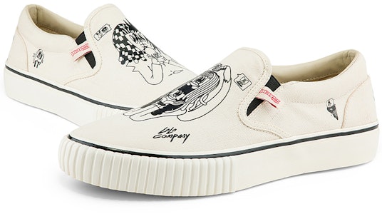 x Kappa Artist Kolaborasi Canvas Slip-On 'Putih' K0BX5VS16D-024 Purchase x Kappa Artist Kolaborasi Canvas Slip-On 'Putih' K0BX5VS16D-024