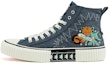 Buy x Kappa Artist Collab High-Top Kanvas 'Denim Biru' K0BX5VS10D-878