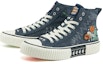 Purchase x Kappa Artist Collab High-Top Kanvas 'Denim Biru' K0BX5VS10D-878