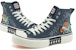 x Kappa Artist Collab High-Top Kanvas 'Denim Biru' K0BX5VS10D-878