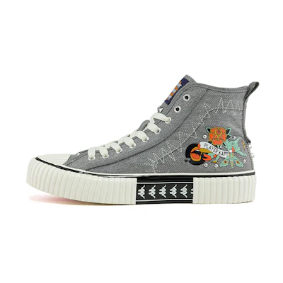 x Kappa Artist Collab High-Top Canvas 'Denim Grey'