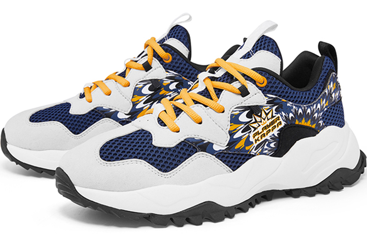 x Kappa Artist Collab Retro Running Sneaker 'Grey Blue' 圖 4