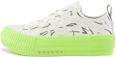 x Kappa Artist Series 'Wu Xing Mu' Low Top 'White Green' KPCBGVS56C-001 x Kappa Artist Series 'Wu Xing Mu' Low Top 'White Green' KPCBGVS56C-001