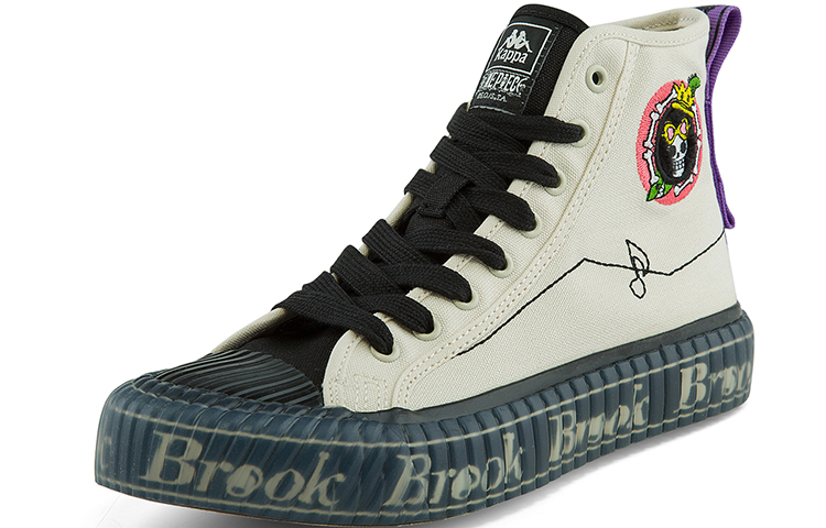 Order x Kappa One Piece High-Top Canvas 'Beige' Kanvas Tinggi 'Beige' KPCBEVS78C-024