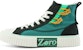 x Kappa One Piece High-Top Canvas 'Hitam Hijau' KPCBEVS82C-3604