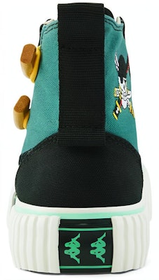 x Kappa One Piece High-Top Canvas 'Black Green' KPCBEVS82C-3604 Purchase x Kappa One Piece High-Top Canvas 'Black Green' KPCBEVS82C-3604