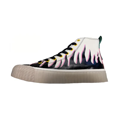 x Kappa One Piece Marshall D. Teach High-Top 'Black White'