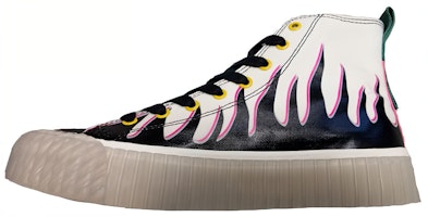 x Kappa One Piece Marshall D. Teach High-Top 'Black White' KPCBGVS52C-990 x Kappa One Piece Marshall D. Teach High-Top 'Black White' KPCBGVS52C-990