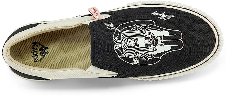 x Kappa Speler Kunstenaarscollab Slip-On Canvas ''Zwart'' K0BX5VS16D-990A Lookbook x Kappa Speler Kunstenaarscollab Slip-On Canvas ''Zwart'' K0BX5VS16D-990A