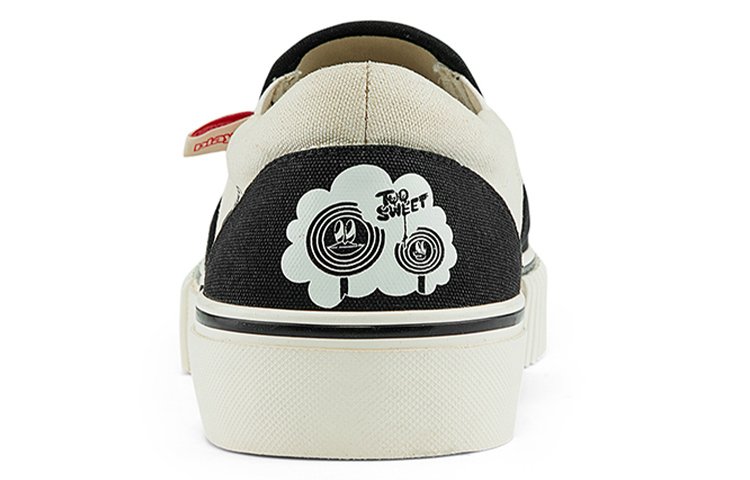Details for x Kappa Speler Kunstenaarscollab Slip-On Canvas ''Zwart'' K0BX5VS16D-990A