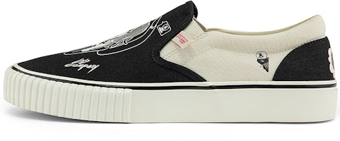 x Kappa Player Artist Collab Slip-On Canvas 'Black' K0BX5VS16D-990A x Kappa Player Artist Collab Slip-On Canvas 'Black' K0BX5VS16D-990A