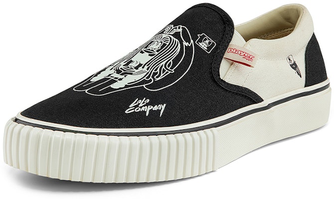 x Kappa Player Artist Collab Slip-On Canvas 'Black' K0BX5VS16D-990A Order x Kappa Player Artist Collab Slip-On Canvas 'Black' K0BX5VS16D-990A