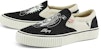 x Kappa Player Artist Kolaborasi Slip-On Kanvas 'Hitam' K0BX5VS16D-990A