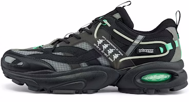 x Kappa Zhao Deyu 'Retro Low-Top Dad Shoes - Black Green' K0BX5MM01D-990 x Kappa Zhao Deyu 'Retro Low-Top Dad Shoes - Black Green' K0BX5MM01D-990
