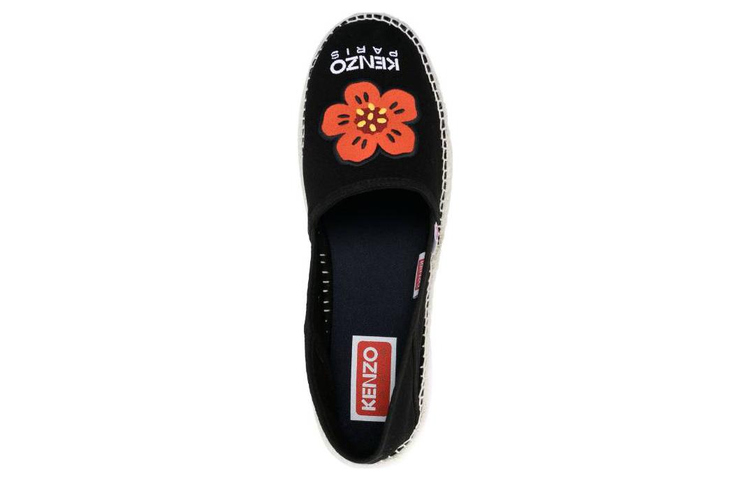 Shop x Kenzo BOKE 'Serie Floral Moda Zapatillas de Pescador' Negras FD65ES020F76.99