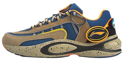 x Li-Ning Cushion 'Kahki Brown Navy' ARHP189-2 x Li-Ning Cushion 'Kahki Brown Navy' ARHP189-2