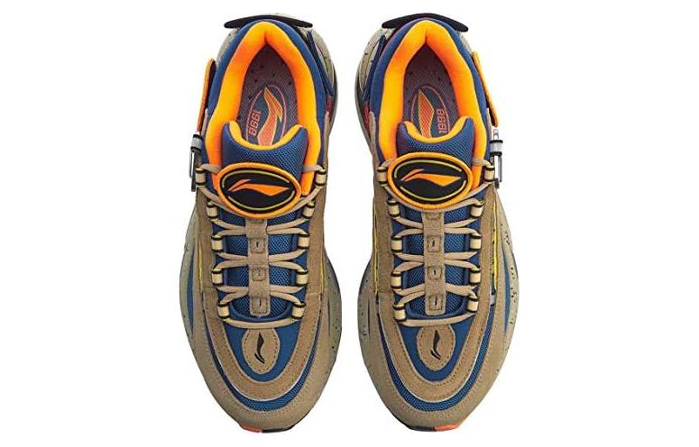 Lookbook x Li-Ning Cushion 'Kahki Brown Navy' ARHP189-2