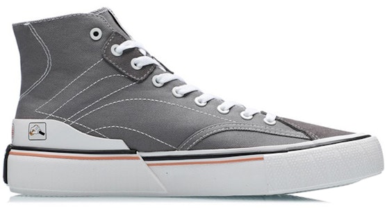 LiNing李寧 惟吾Canvas HI帆布高筒鞋 男女同款 鐵青色 Order LiNing李寧 惟吾Canvas HI帆布高筒鞋 男女同款 鐵青色