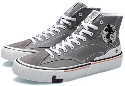 LiNing李寧 惟吾Canvas HI帆布高筒鞋 男女同款 鐵青色 Lookbook LiNing李寧 惟吾Canvas HI帆布高筒鞋 男女同款 鐵青色