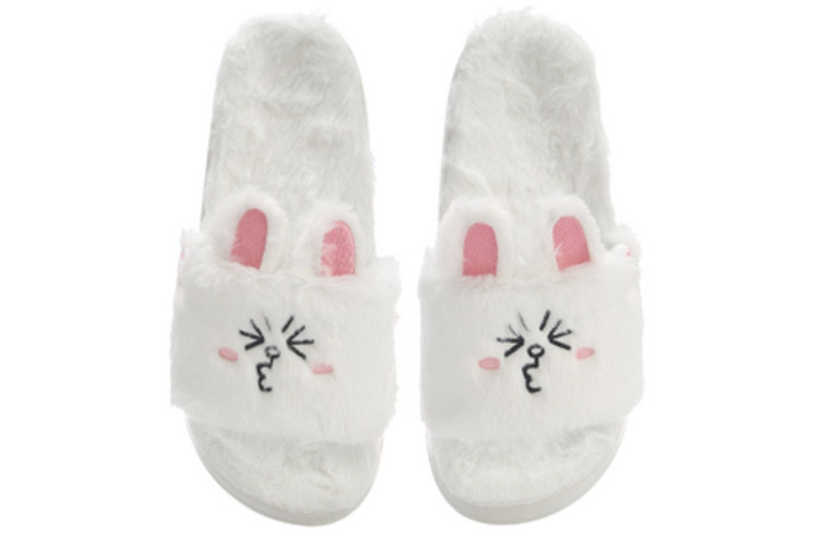 (W) Li-Ning LINE FRIENDS Cony Slides 'White' 圖 3