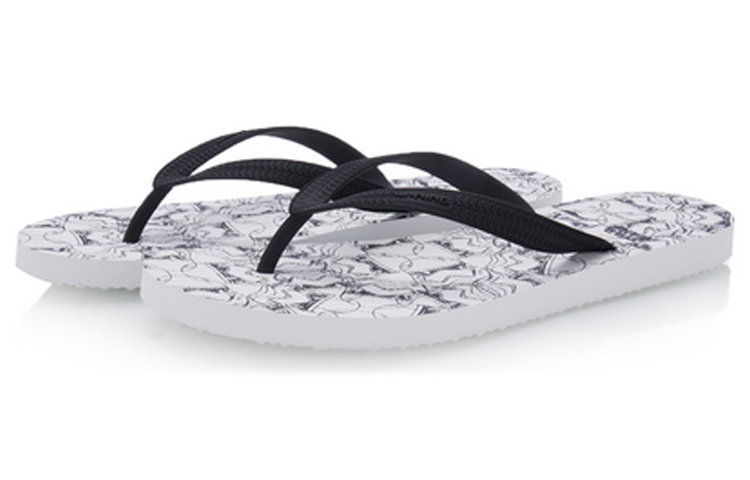 Lookbook x Li-Ning Star Wars LN Floper Sandales Noir/Blanc AGAQ005-2