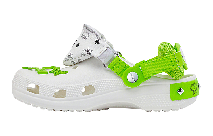 x MCM Crocs Clog 'White' MEXDSMM10WT
