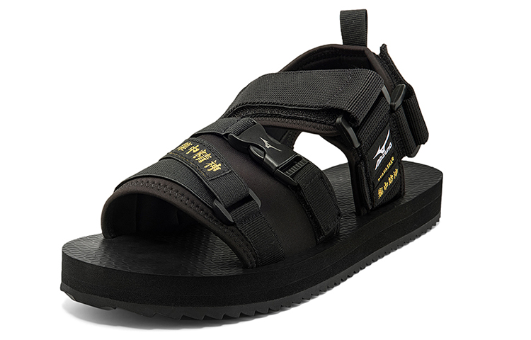 x Mizuno Crossover Black Sandals 圖 2