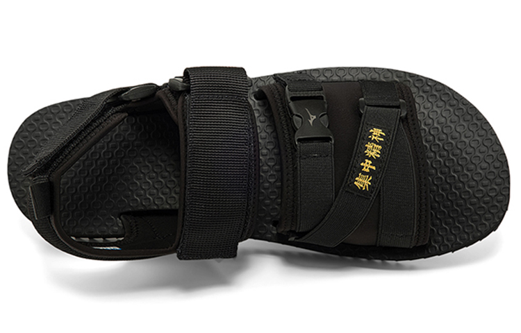 x Mizuno Crossover Black Sandals 圖 3