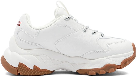 MLB 波士頓紅襪隊 復古 低幫 老爹鞋 男女同款 白紅 Order MLB 波士頓紅襪隊 復古 低幫 老爹鞋 男女同款 白紅