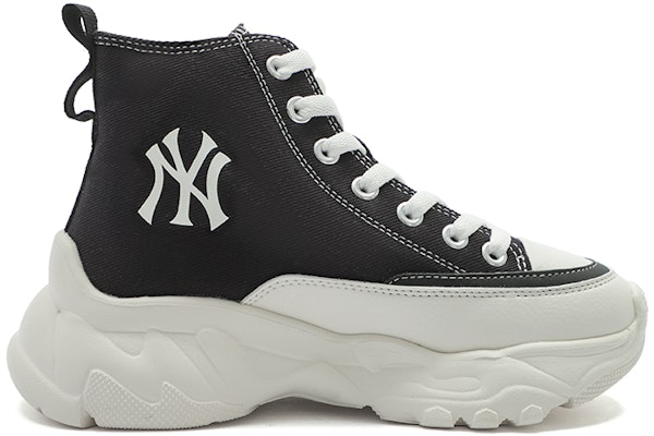 MLB New York Yankees Canvas High-Top 'Black Platform' Hitam Tinggi 3ASHUL12N-50BKS Order MLB New York Yankees Canvas High-Top 'Black Platform' Hitam Tinggi 3ASHUL12N-50BKS