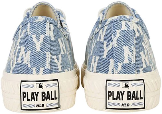 MLB ヤンキース キャンバス ロー "青白" (MLB Yankees Canvas Low "Blue White") 32SHPM011-50U Purchase MLB ヤンキース キャンバス ロー "青白" (MLB Yankees Canvas Low "Blue White") 32SHPM011-50U