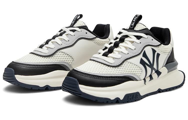 Lookbook MLB 紐約洋基隊 防滑耐磨 低筒 老爹鞋 男女同款 黑色
