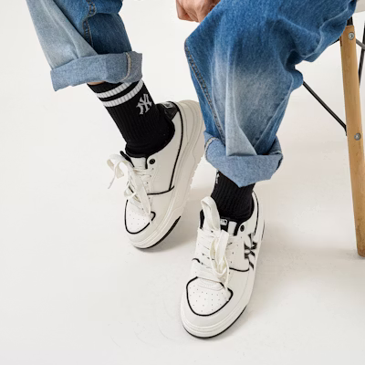 MLB 뉴욕 양키스 로우 '자유로운 매력' 화이트 3ASXCA12N-50WHS Sizing MLB 뉴욕 양키스 로우 '자유로운 매력' 화이트 3ASXCA12N-50WHS