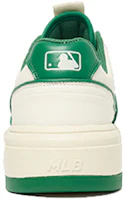 Shop MLB 紐約洋基隊 厚底 防滑 低筒 藍牌鞋 男女同款 綠色
