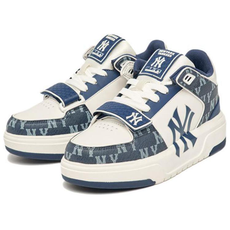 Order 美国职业棒球大联盟纽约洋基复古‘海军蓝花卉’高帮运动鞋 3ASXCDN3N-50NYD