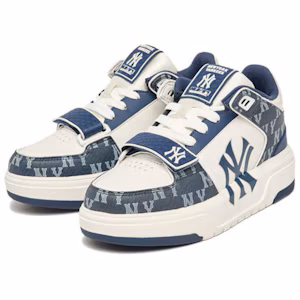 Order x MLB New York Yankees Retro 'Navy Floral' Sneakers Tinggi Pria/Wanita 3ASXCDN3N-50NYD
