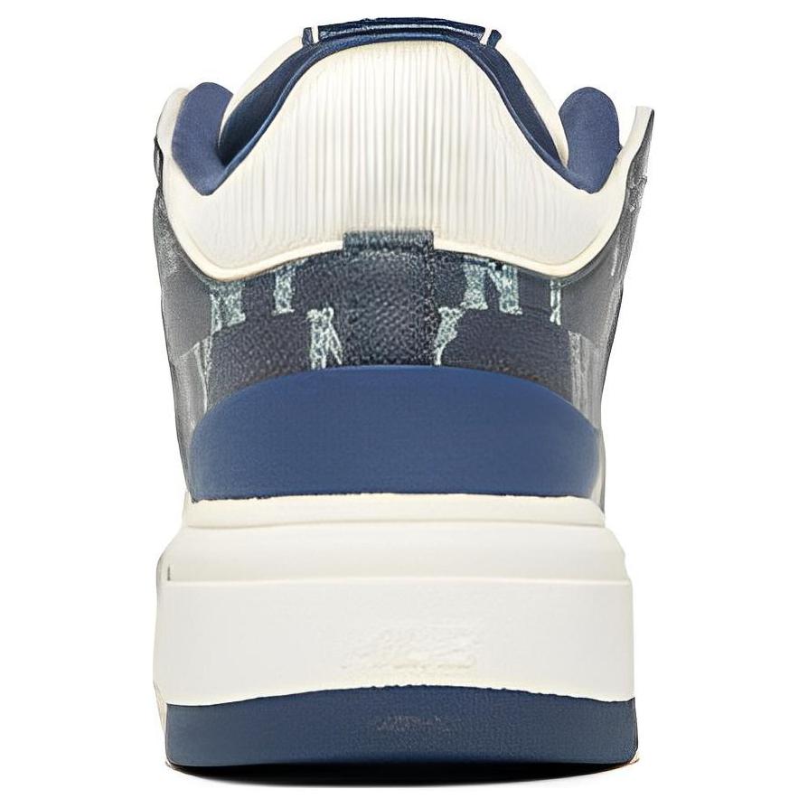 Shop 美国职业棒球大联盟纽约洋基复古‘海军蓝花卉’高帮运动鞋 3ASXCDN3N-50NYD