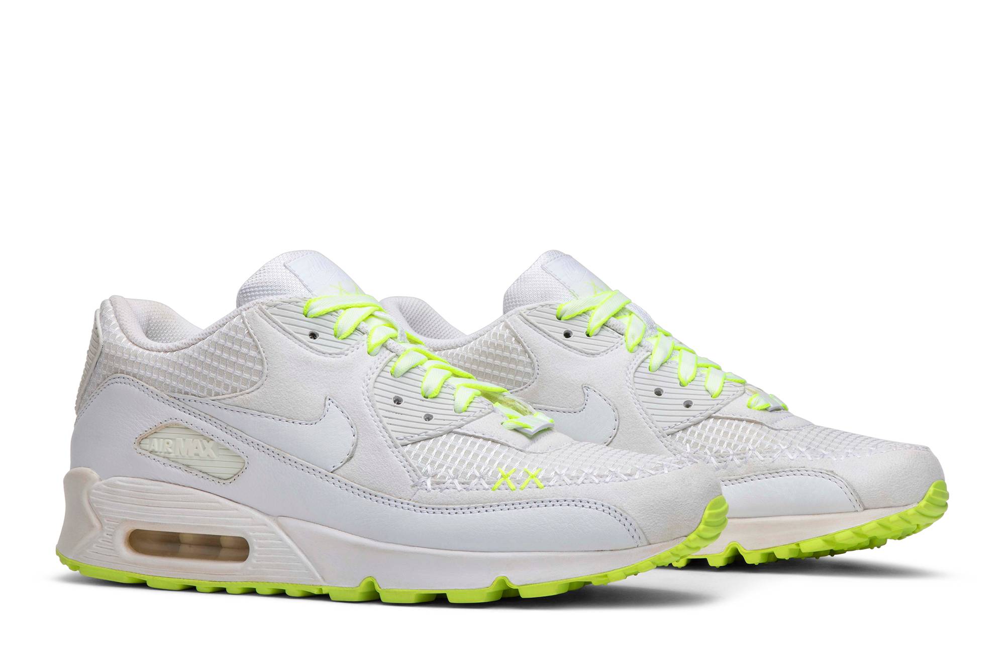 Cheap x Nike Air Max 90 Premium 'kaws' Lelaki Wanita Sneakers 346115-111