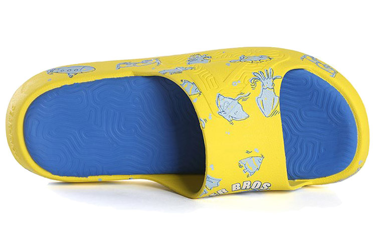 Lookbook 匹克 态極 x 海爾兄弟 拖鞋 黃色