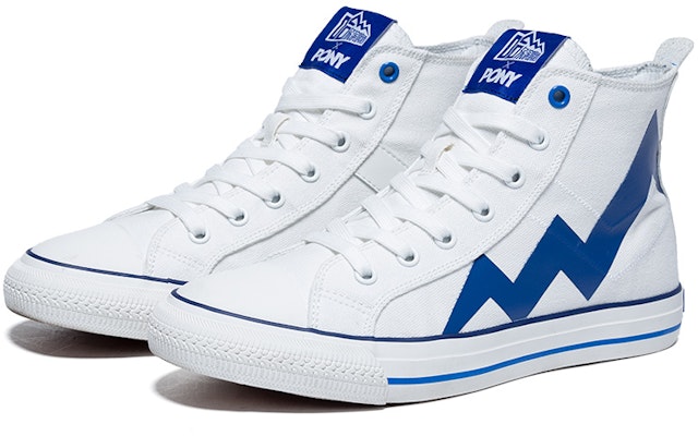 x PONY Harbin 'High-Top White Canvas' 93M1SH14RW Lookbook x PONY Harbin 'High-Top White Canvas' 93M1SH14RW