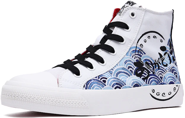 x PONY Ichiran Hoge Canvas Schoen ''Wit'' 03M1SH20RW Order x PONY Ichiran Hoge Canvas Schoen ''Wit'' 03M1SH20RW