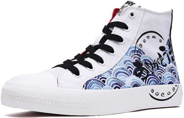 x PONY Ichiran High Top Canvas 'White' 03M1SH20RW Order x PONY Ichiran High Top Canvas 'White' 03M1SH20RW