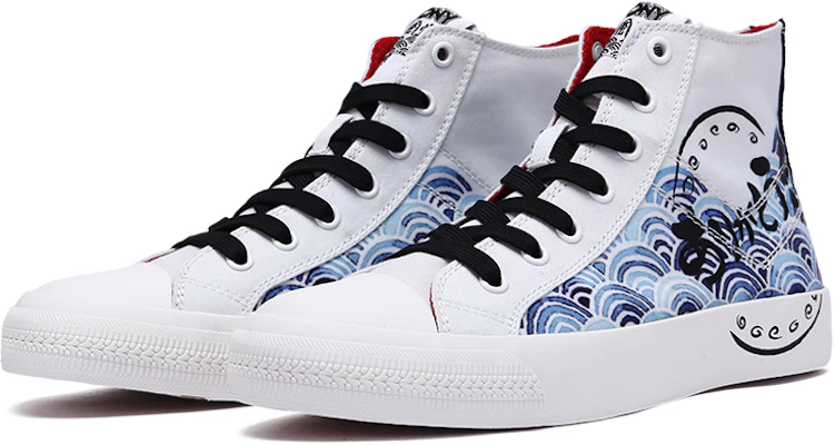 x PONY Ichiran Hoge Canvas Schoen ''Wit'' 03M1SH20RW Lookbook x PONY Ichiran Hoge Canvas Schoen ''Wit'' 03M1SH20RW