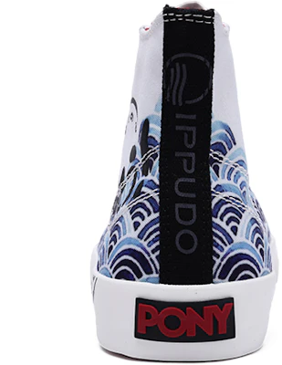 x PONY Ichiran Hoge Canvas Schoen ''Wit'' 03M1SH20RW Purchase x PONY Ichiran Hoge Canvas Schoen ''Wit'' 03M1SH20RW