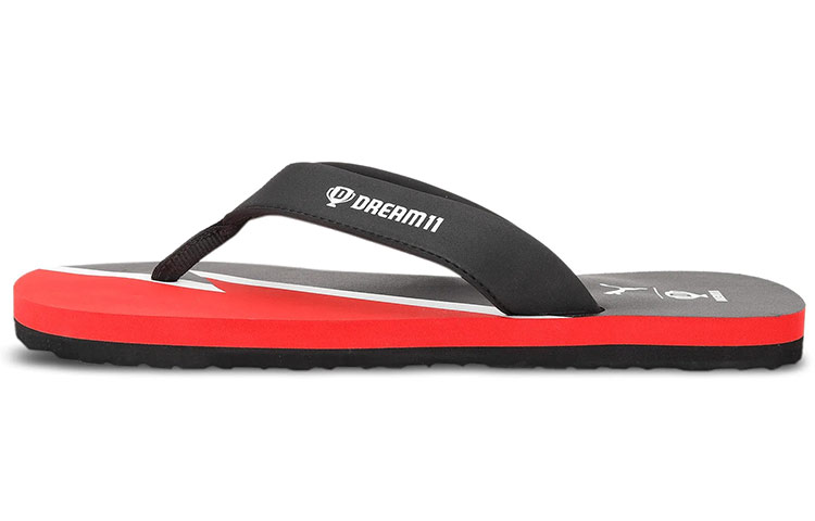 x Puma Dream11 Slip-On 'Black White Red' 386336-01