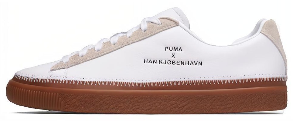 x Puma Han Kjobenhavn Clyde Stitched 'White Gum' 364474-01 Buy x Puma Han Kjobenhavn Clyde Stitched 'White Gum' 364474-01