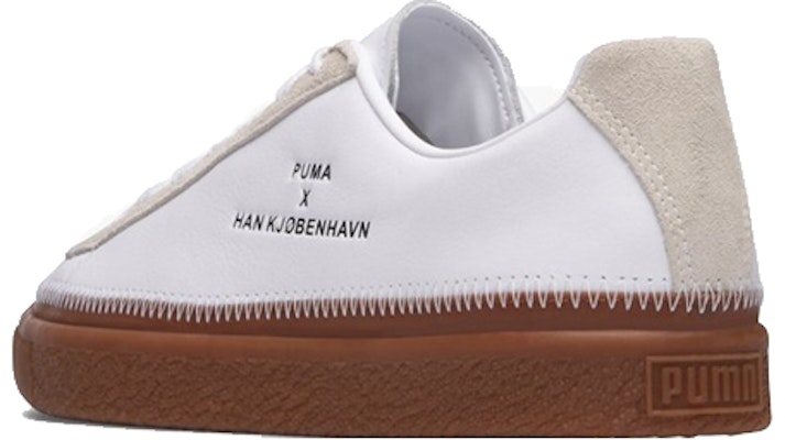 x Puma Han Kjobenhavn Clyde Stitched 'White Gum' 364474-01 Order x Puma Han Kjobenhavn Clyde Stitched 'White Gum' 364474-01