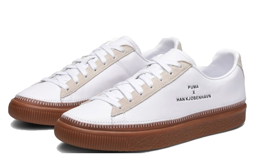 Lookbook Han Kjobenhavn x PUMA Clyde Stitched 低幫 板鞋 男女同款 白色