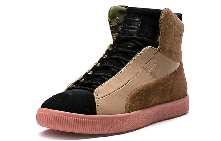 Lookbook x Puma Naturel Clyde Glow Mi 'Coklat Beige' 364452-01