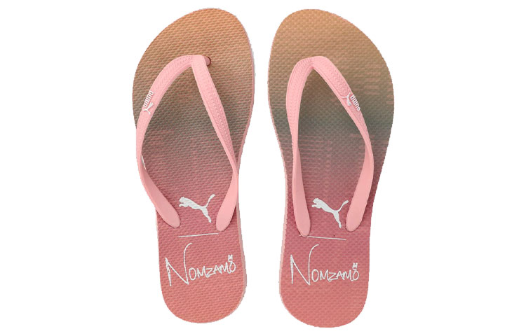 Shop x Puma Nomzamo Slip-On 'Pink' Sepatu Wanita 381256-01